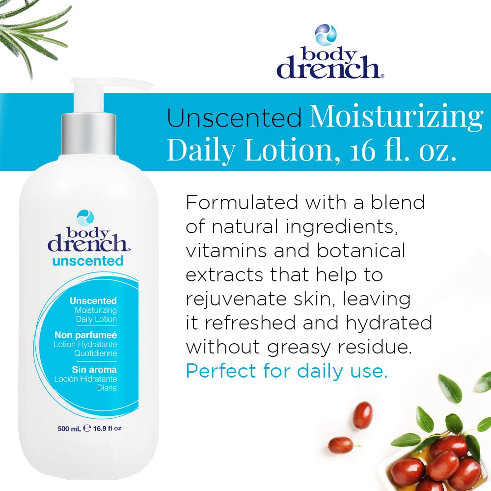 Unscented Moisturizing Daily Lotion, 16.9 Fl Oz Q6372