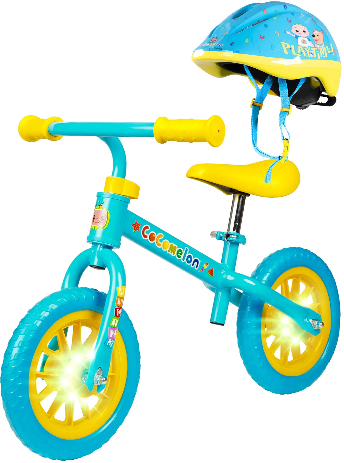 Blue Adjustable Lightweight Toddler Balance Bike V125