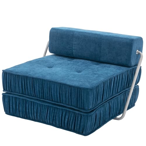 Gray Folding Sofa Bed with Removable Back Cushion X344566