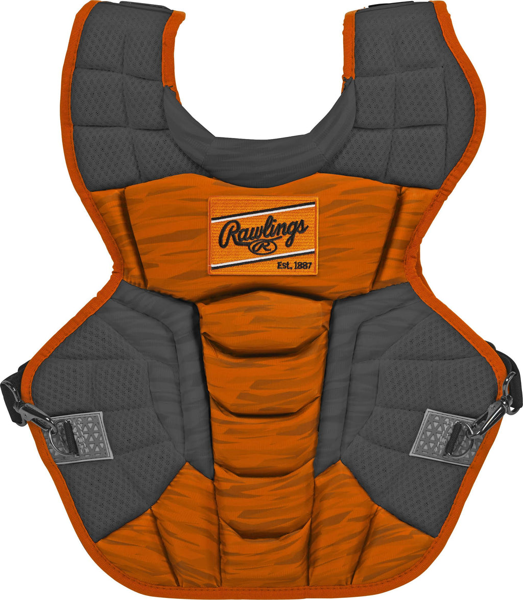 Black/Orange Chest Protector Z6457