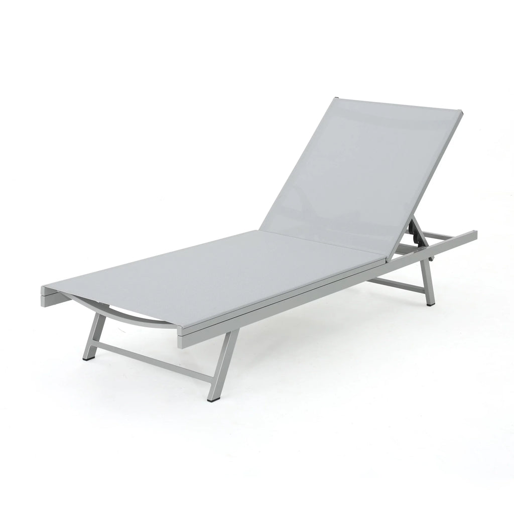 Aluminum Mesh Chaise Lounge A540425