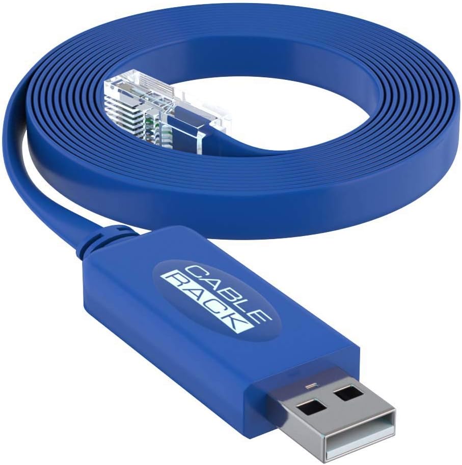 6ft USB to RJ45 Rollover Console Cable (5-Pack) M928