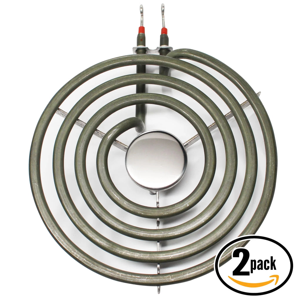 2-Pack 6 inch 4 Turns Surface Burner Element for Range, Stove & Cooktop A9639