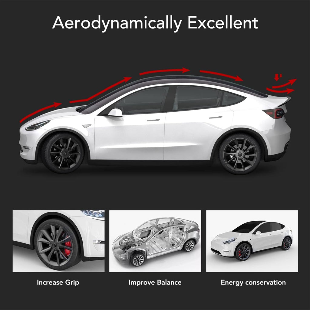 Matte Carbon Fiber Trunk Wing Spoiler O365