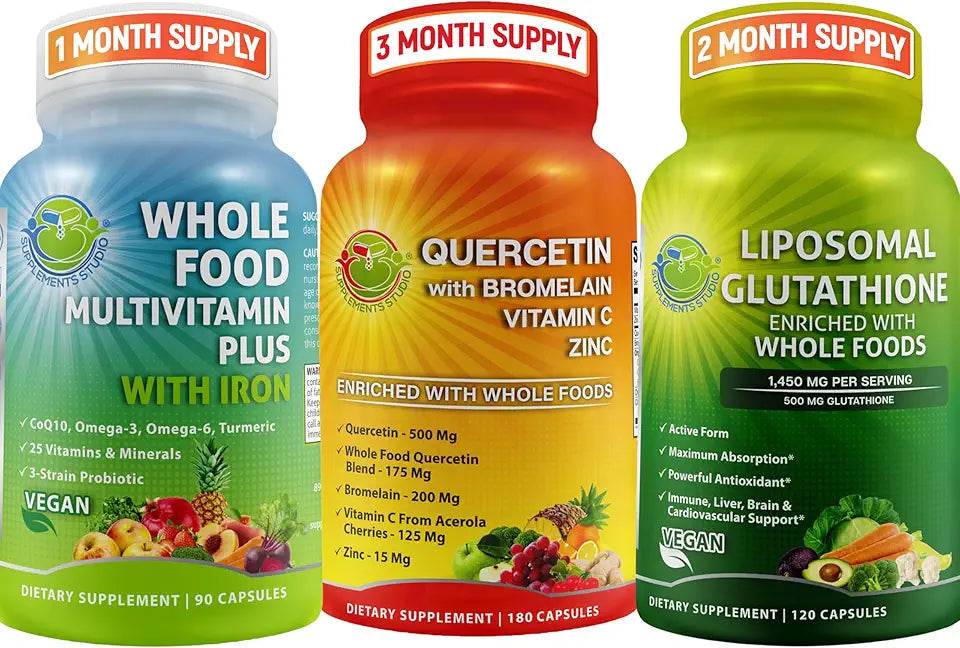 Quercetin with Bromelain Multivitamin Plus 500mg Capsules H490294