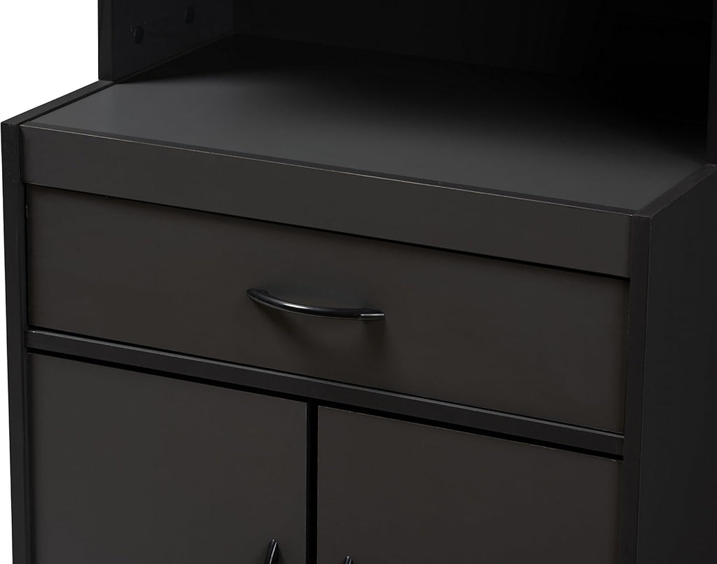 Dark Grey Kitchen Cabinet V58809