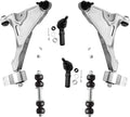 Front Lower Control Arms Sway Bars Outer Tie Rods 6pc Set Q727