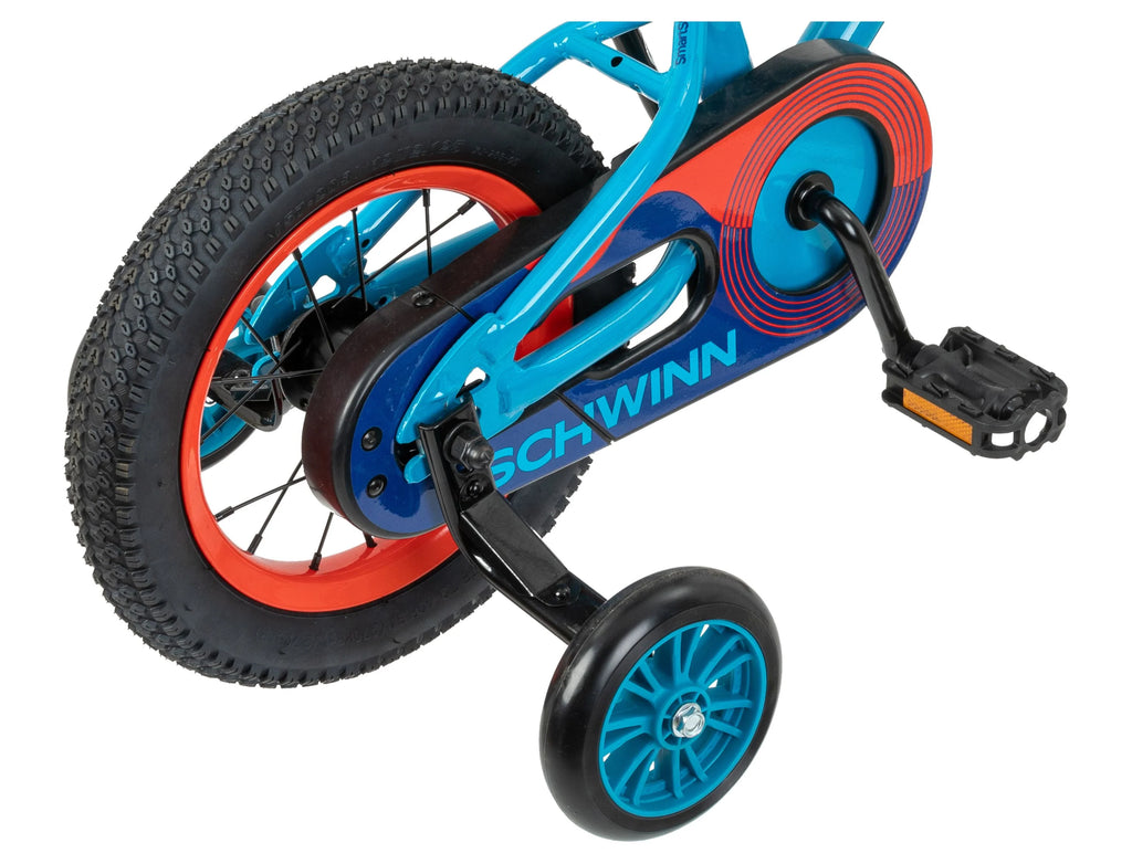 12 inch Blue Kids Bike with Training Wheels A204