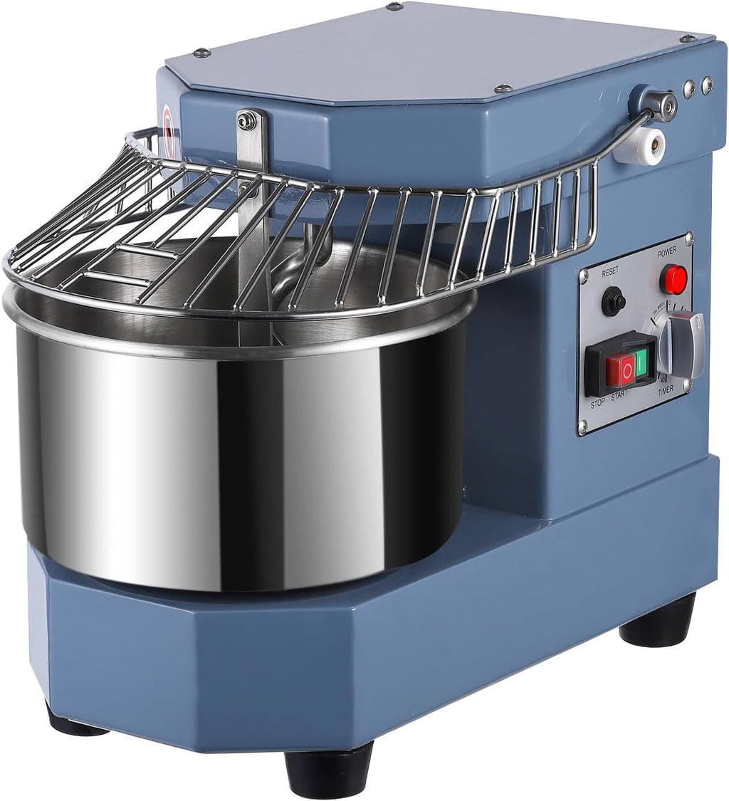 8.5Qt 450W Dual Rotating Dough Mixer with Stainless Steel Bowl B155957