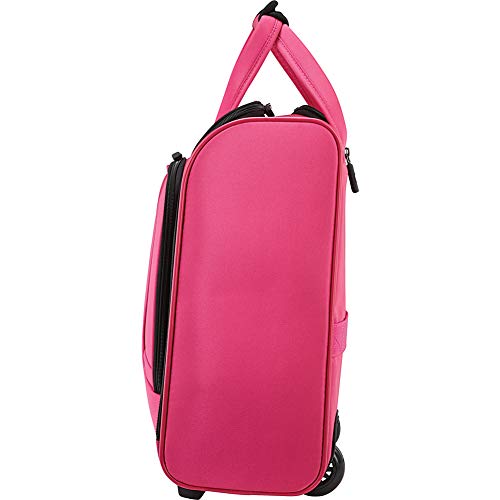 Pink Expandable Softside Luggage with Spinner Wheels A13121