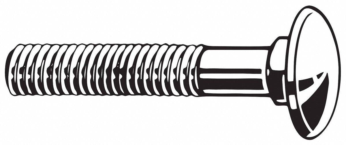 Carriage Bolt pk100 K3964