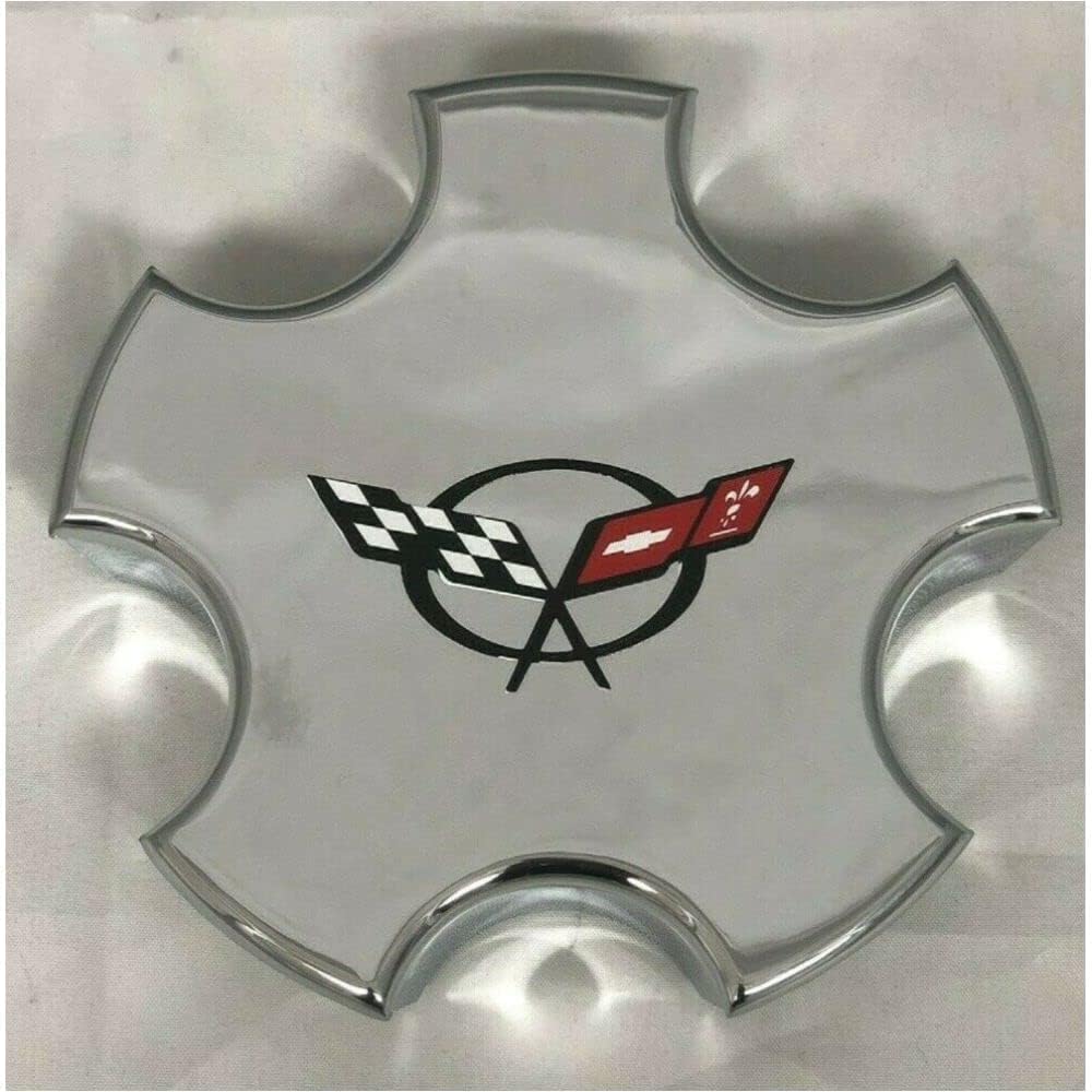 Chrome Wheel Center Cap Set R809