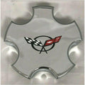 Chrome Wheel Center Cap Set R809