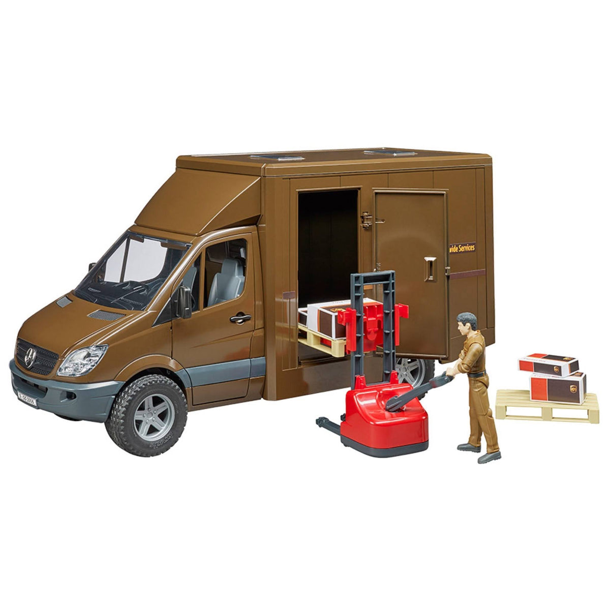 Sprinter Truck with Driver and Accessories Y712155