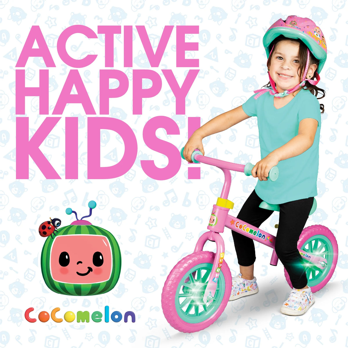Blue Adjustable Lightweight Toddler Balance Bike V125