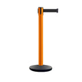 Heavy Duty Cast Iron Base Retractable Belt Barrier Stanchion Q216