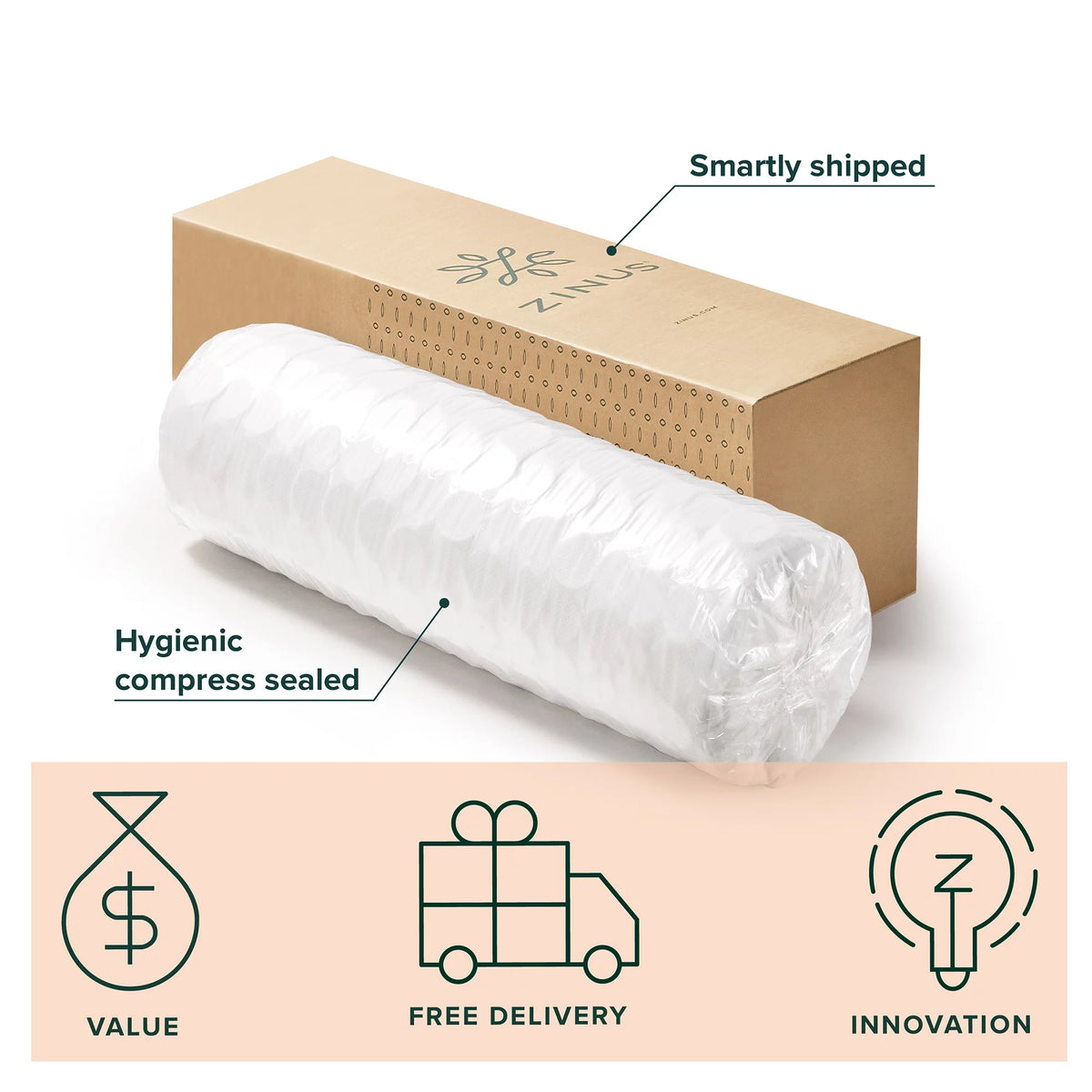10 Hybrid Cooling Gel Memory Foam Pocket Spring Mattress G93321