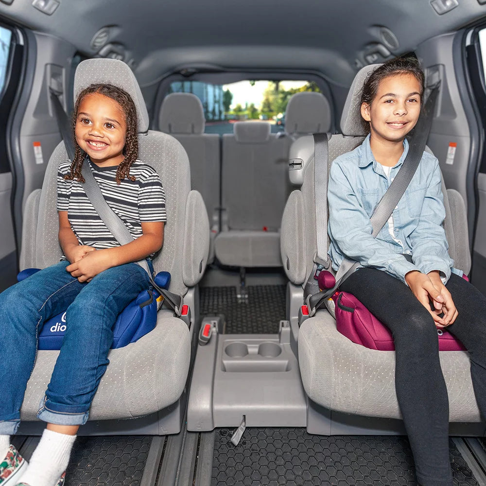 Pack of 2 Lightweight Backless Booster Car Seats B835