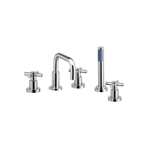Basic Deck Mounted Tub Set with Hand Shower U486