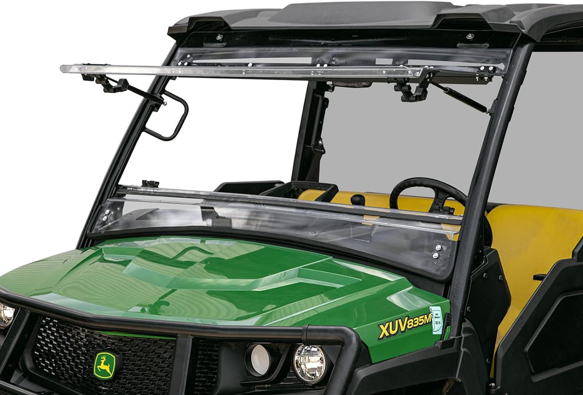 Heavy-Duty Scratch Resistant Flip Windshield T2400