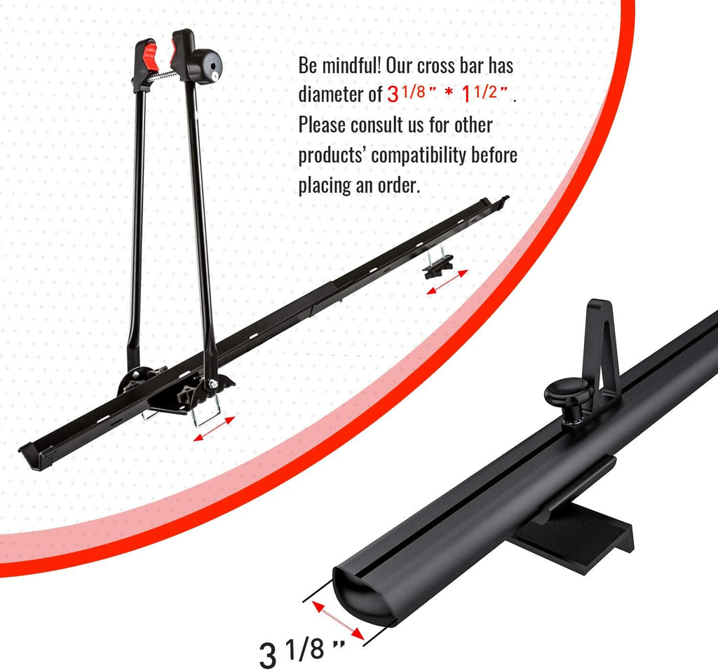 64" Low Profile Heavy Duty Aluminum Truck Bed Rack A79751