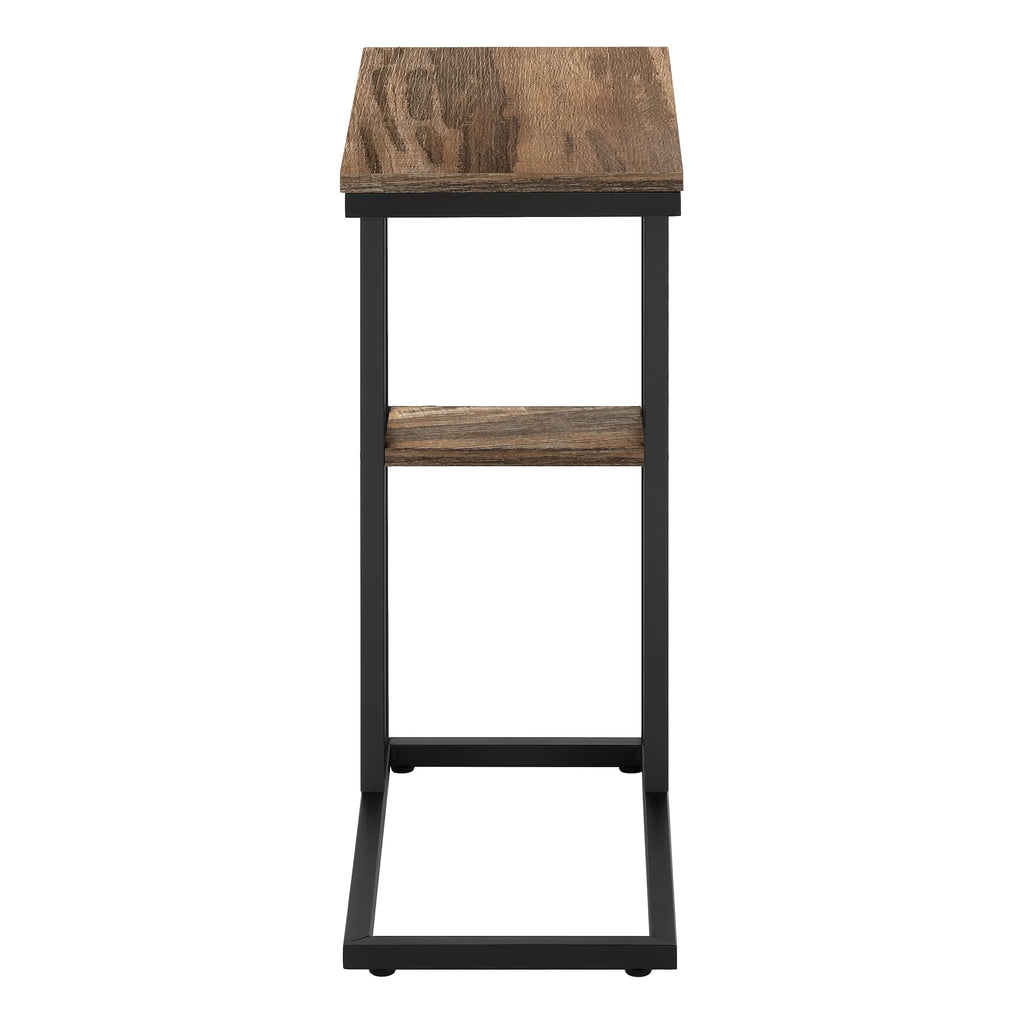 C-shaped Metal Accent Table C216