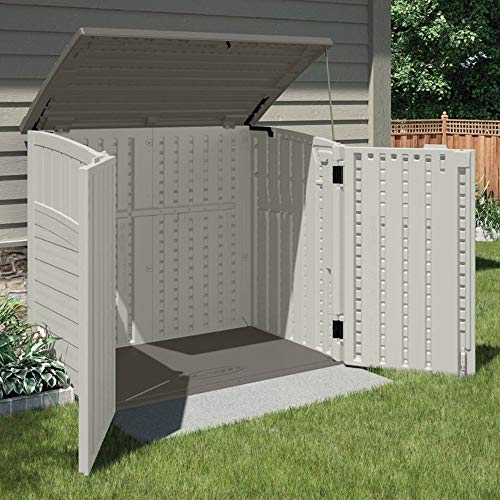 34 Cu Ft Capacity Horizontal Outdoor Storage Shed Z7577
