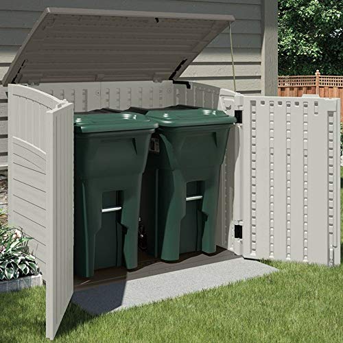 34 Cu Ft Capacity Horizontal Outdoor Storage Shed Z7577