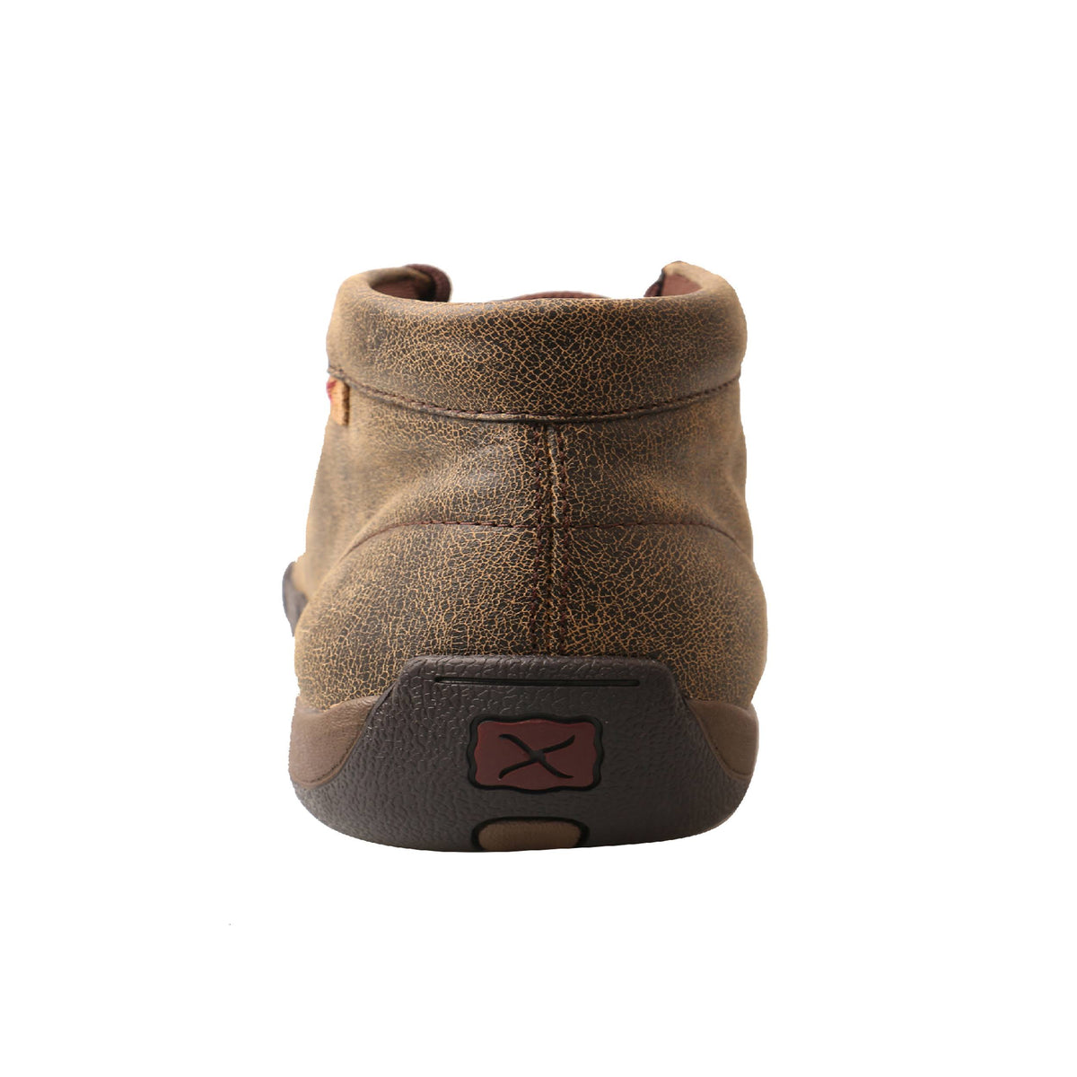 Cayman Print Brown Leather Driving Moc A394