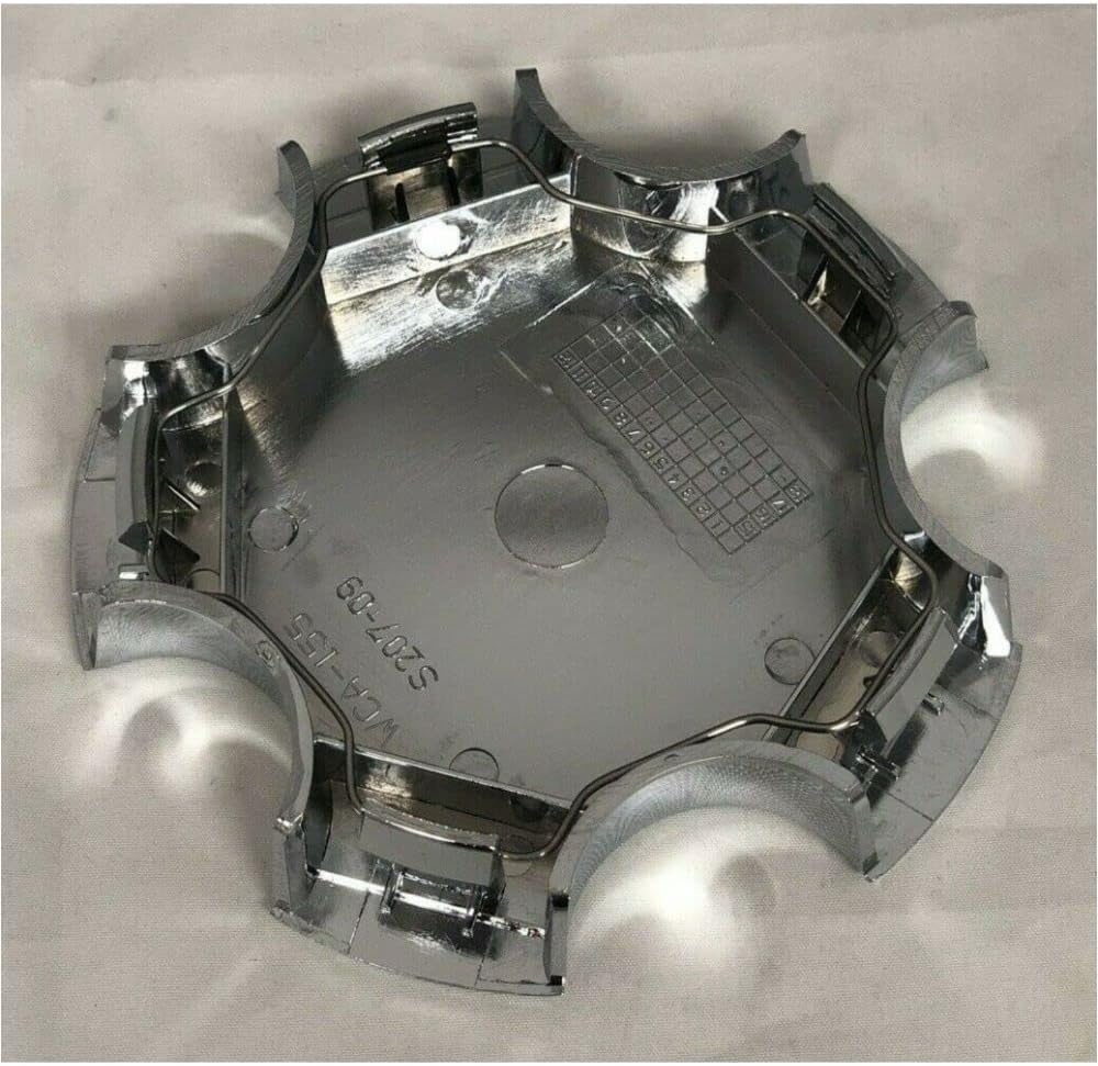 Chrome Wheel Center Cap Set R809
