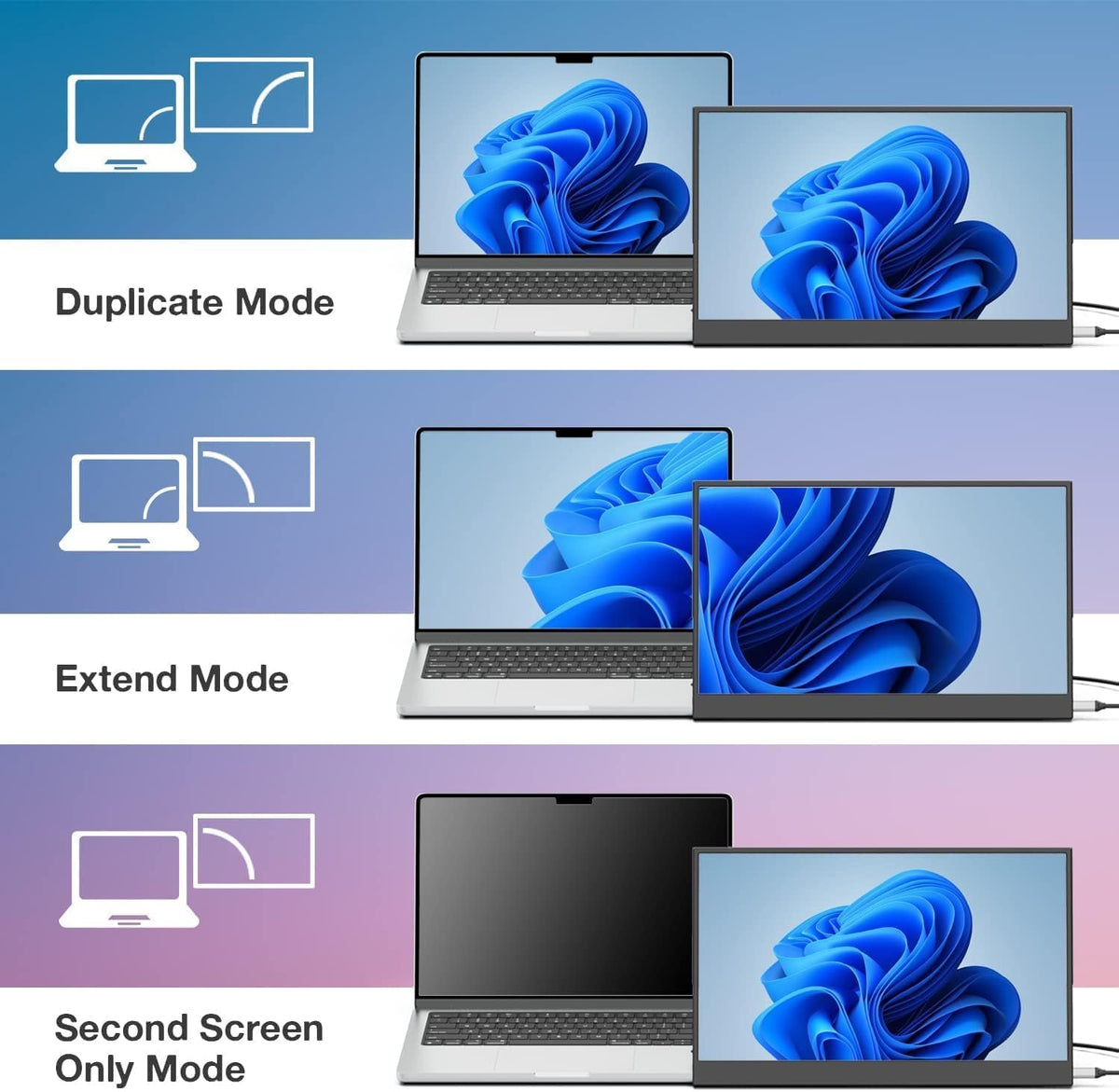 15.6" 1080P HDR Portable Monitor P47190