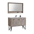 48 in. Modern Bathroom Vanity with Quartz Countertop V11217