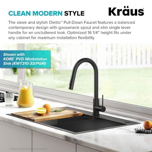 Spot Free Stainless Steel Single-Handle Touch Kitchen Sink Faucet with Pull Down Sprayer V62745