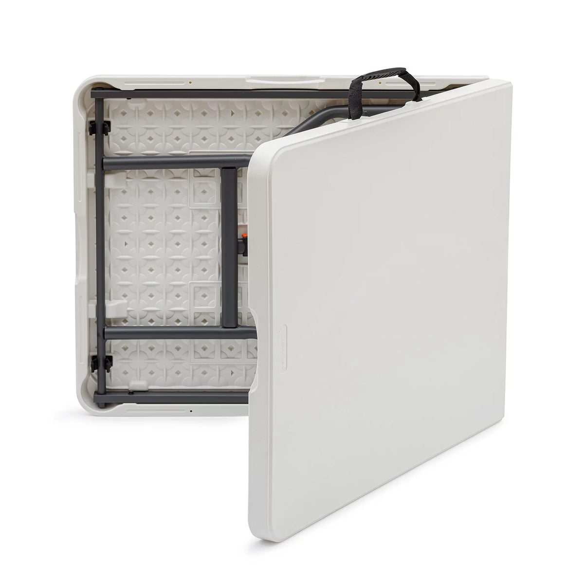 5-Foot White Folding Table I2232