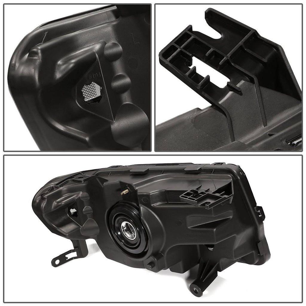 Smoked Housing Clear Corner Headlamp Pair K34941