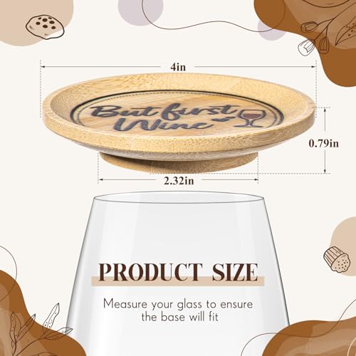 8 Pcs Wine Glass Charcuterie Topper Plates C686568