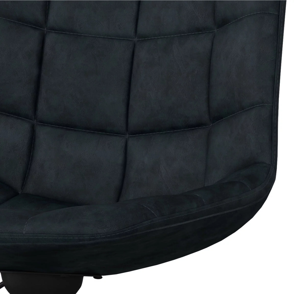 Distressed Blue Adjustable Swivel Office Chair H30956