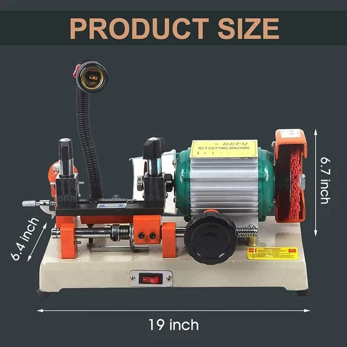 Key Duplicating Machine 5 Types 110V 120W P2073