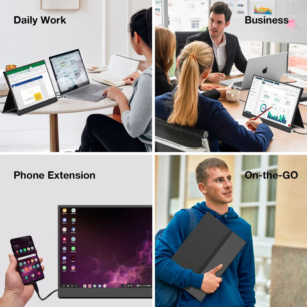 15.6" 1080P HDR Portable Monitor P47190