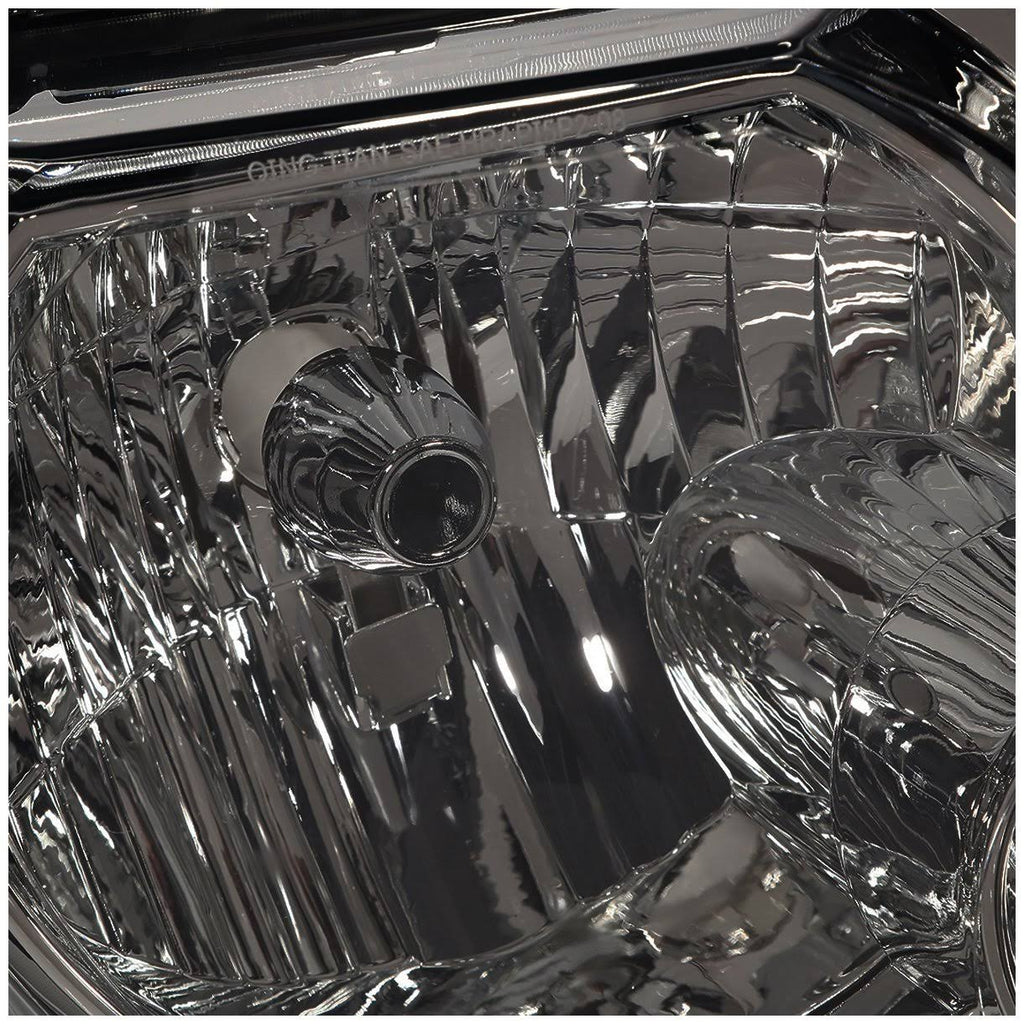 Smoked Housing Clear Corner Headlamp Pair K34941