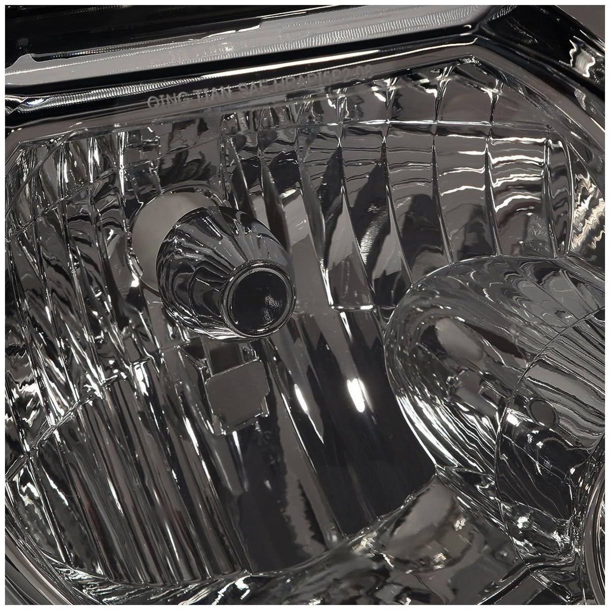 Smoked Housing Clear Corner Headlamp Pair K34941