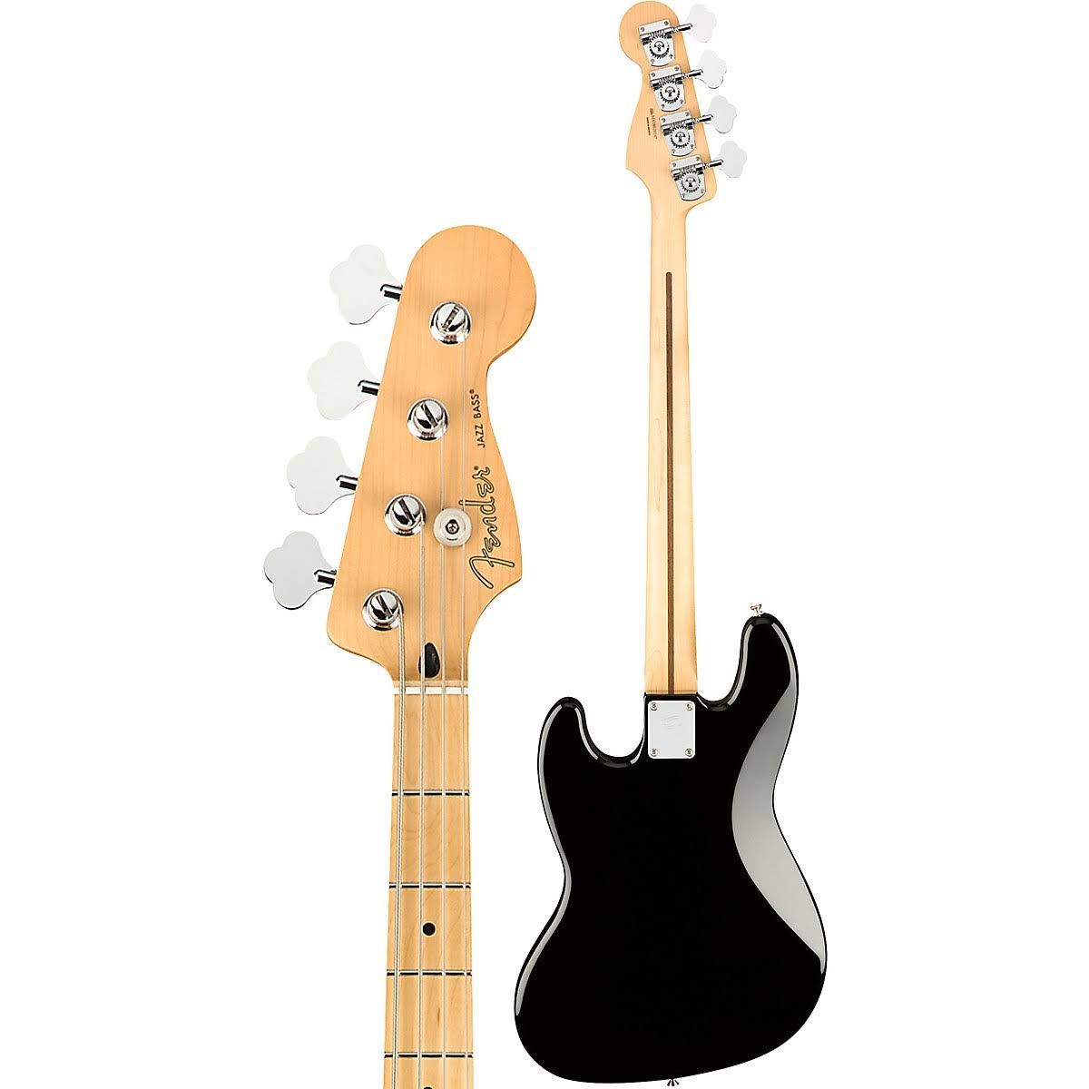 Jazz Bass Maple Fingerboard Black U288