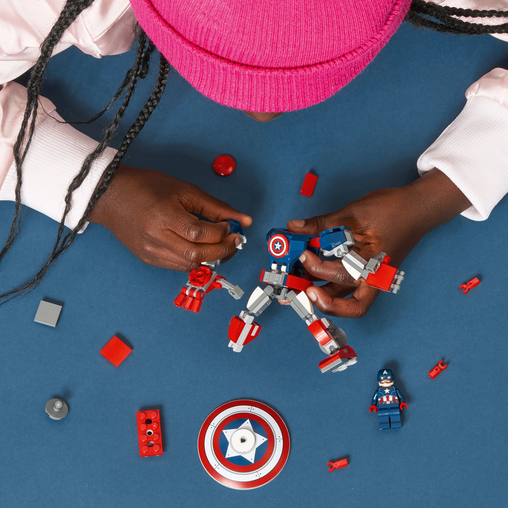 Captain America Mech Armor 121 Pieces B966