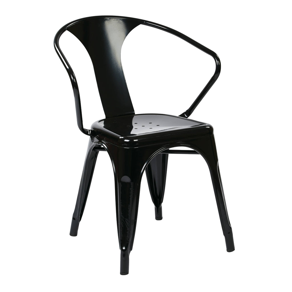 White Metal Chair 4-Pack Y61099
