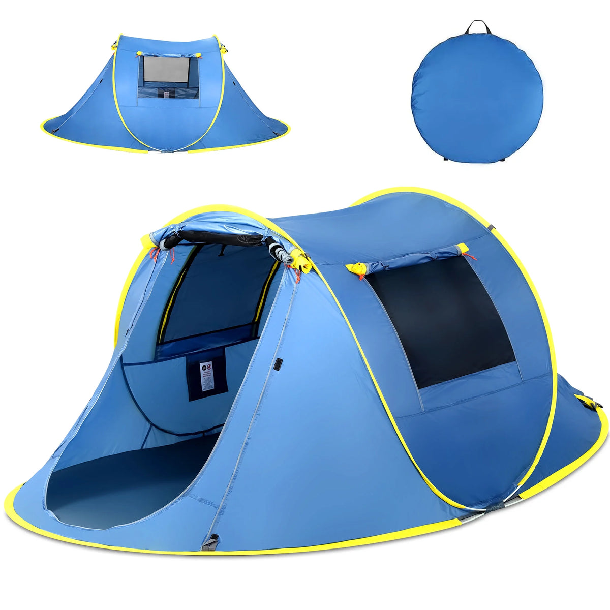 3 Person Pop up Camping Tent C3810