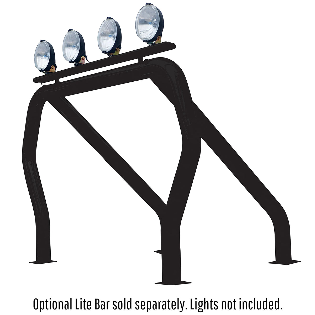 Black Bed Bars Complete Kit Q180