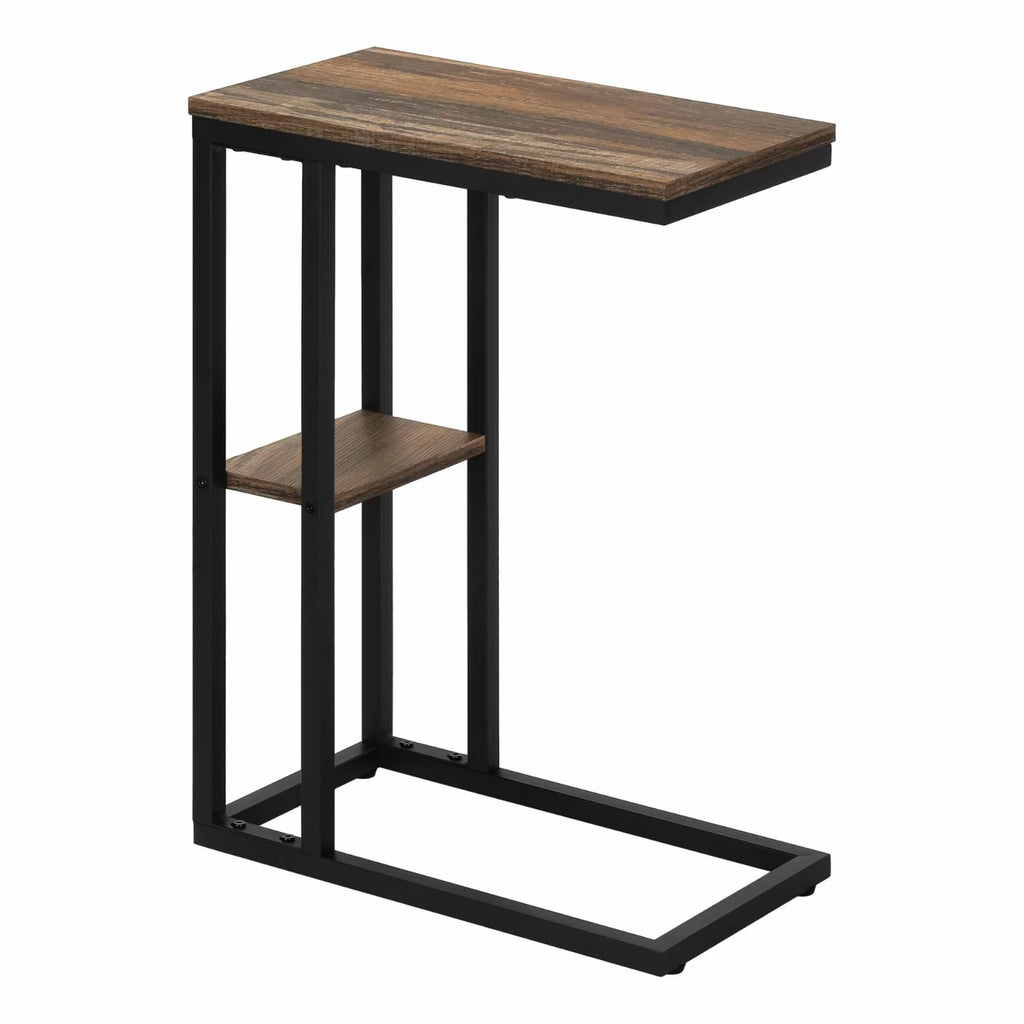 C-shaped Metal Accent Table C216