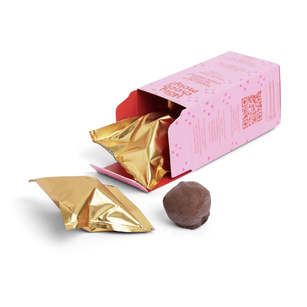 4 Pack Hazelnut Butter Chocolate Truffles B96095