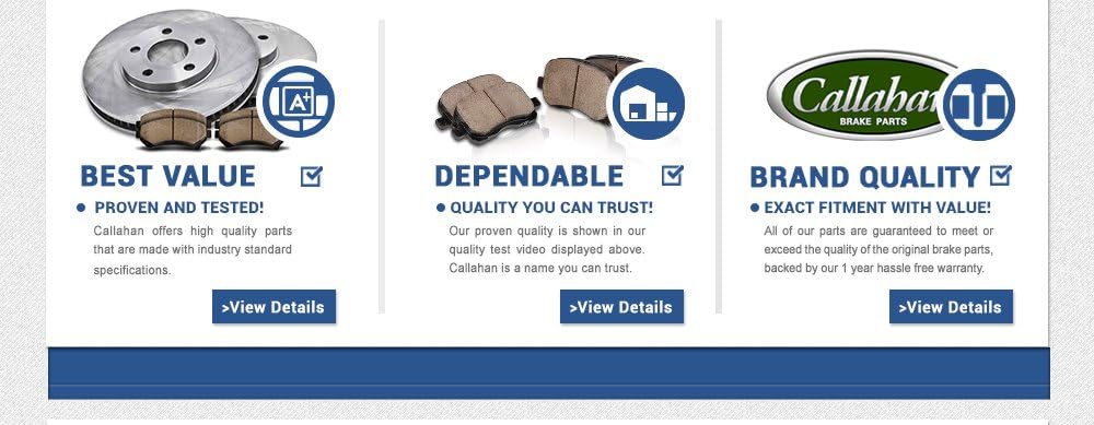 4 Lug Rotors + Ceramic Brake Pads + Clips B468