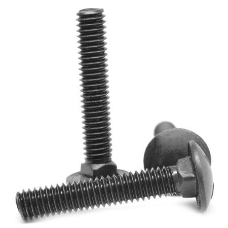 5/8 inch-11 x 5 1/2 inch Coarse Thread Grade 5 Carriage Bolt Medium Carbon Steel Black Oxide Pk 27 A803
